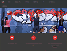 Tablet Screenshot of crossfitquwwa.com